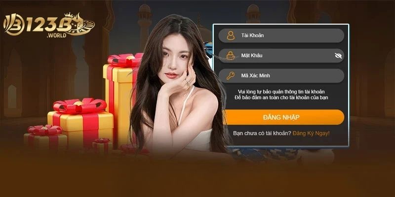 Cần nhập đúng thông tin khi đăng nhập 123bb