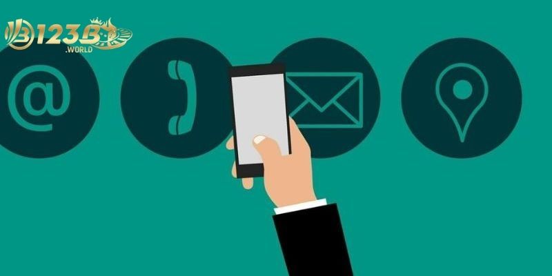 Kiểm tra thông tin khi liên hệ 123bb